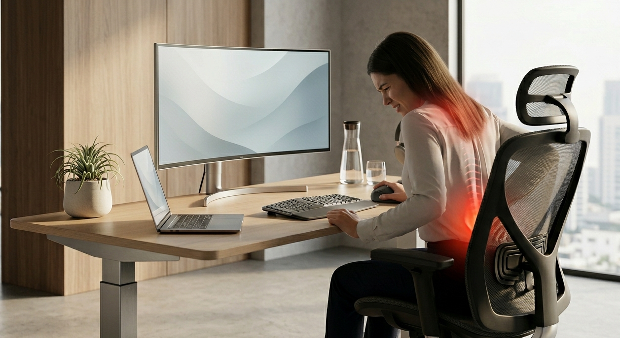 How to Fix Lower Back Pain From Sitting at a Desk (Without Quitting ...