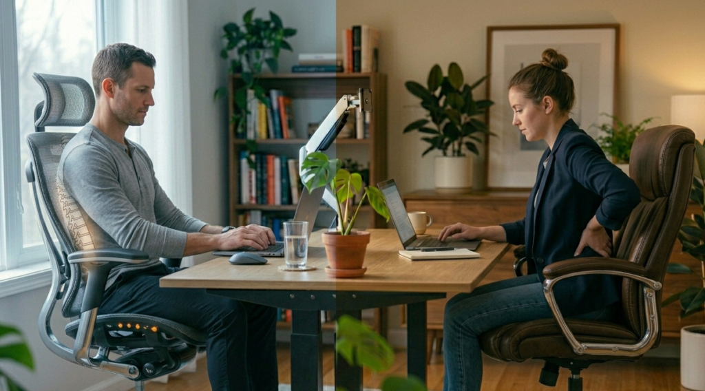 Mesh vs Leather Office Chair: Which Is Better for Long Hours?