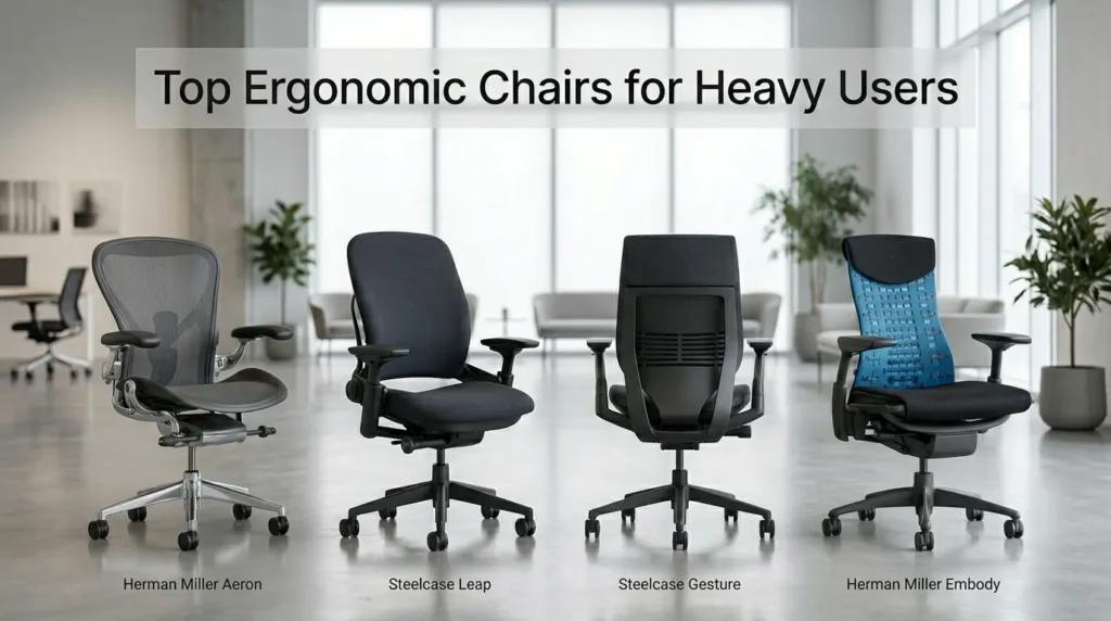 Best Ergonomic Chairs for Heavy People