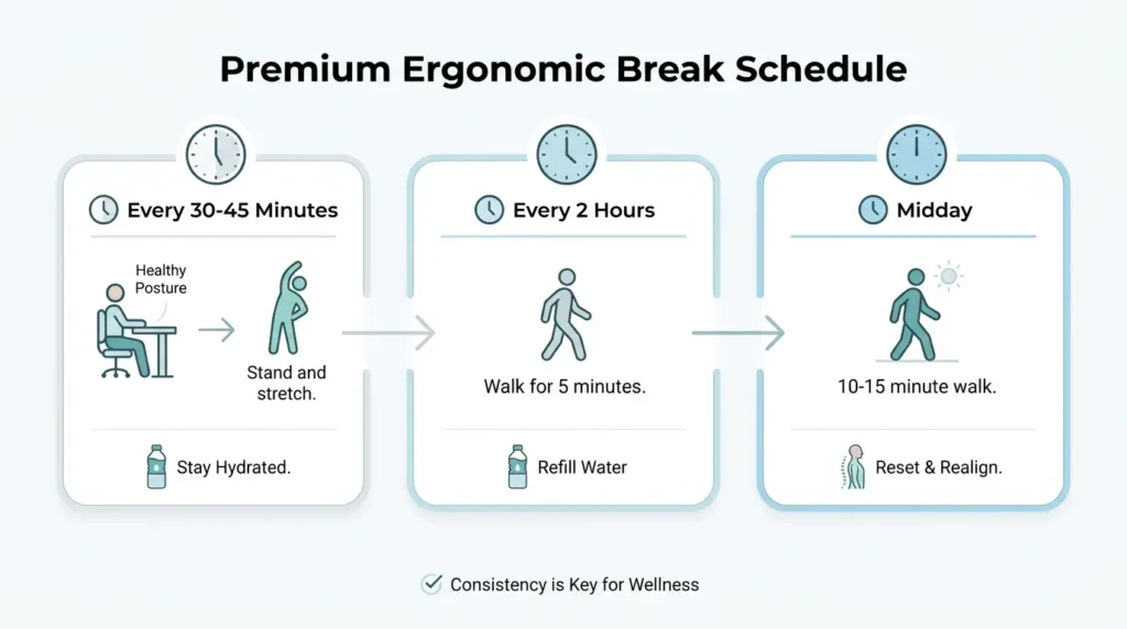 how often should you take breaks from sitting
