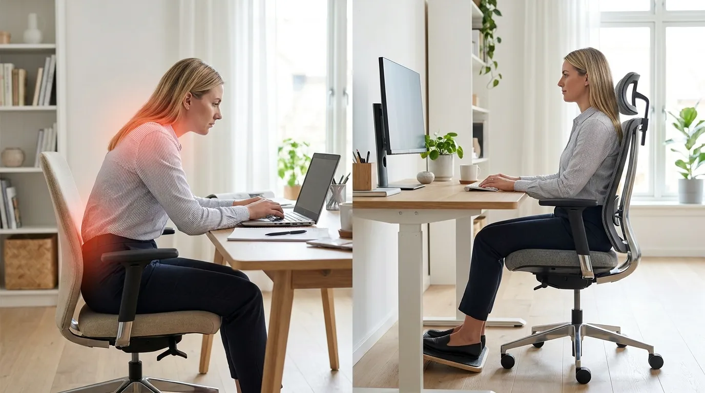 neck and shoulder pain from desk work