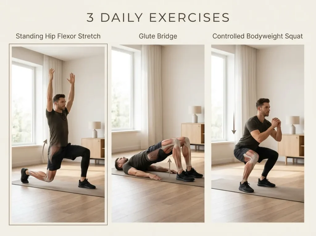 Tight Hip Flexors & Weak Glutes