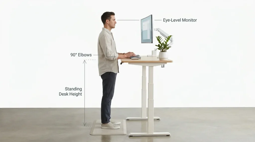 Ideal Desk and Chair Height