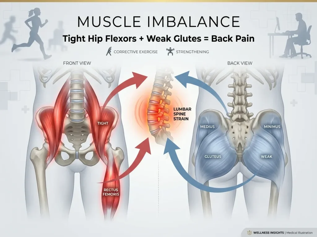 Tight Hip Flexors & Weak Glutes